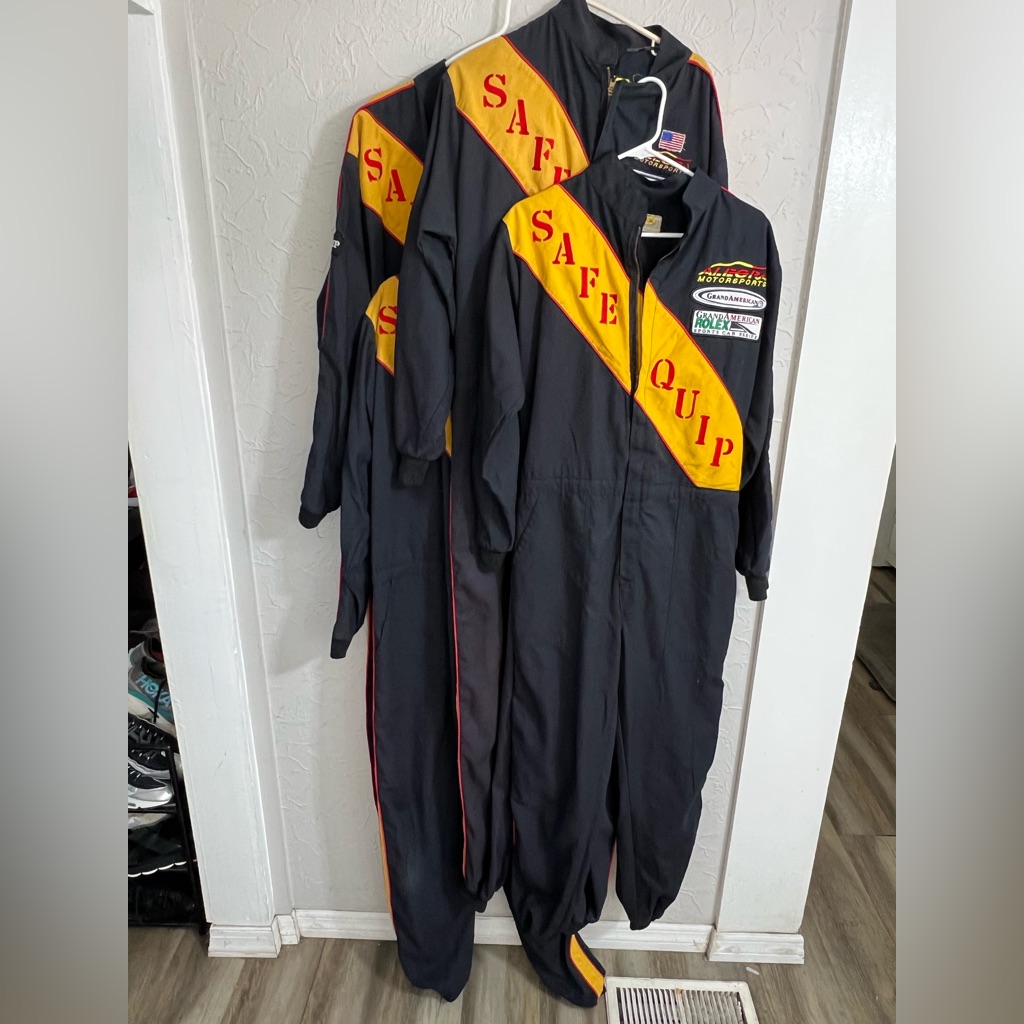 allegra motorsports carlos de quesada racing team rolex grandam fire suits x4